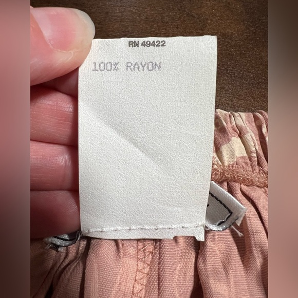 Vintage Scott McClintock Cottagecore Gathered Waist Maxi Midi Skirt Large 90s - Picture 7 of 7